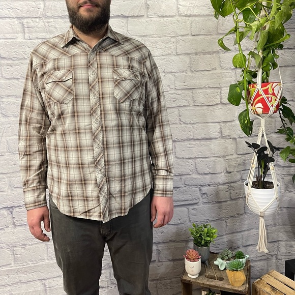 Vintage Wrangler Men’s Wrancher Shirt - Picture 3 of 11